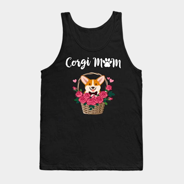 Corgi Mom (254) Tank Top by Drakes